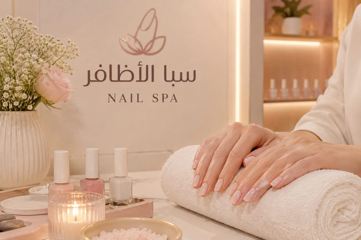 ✨ سبا الأظافر | Nail Spa