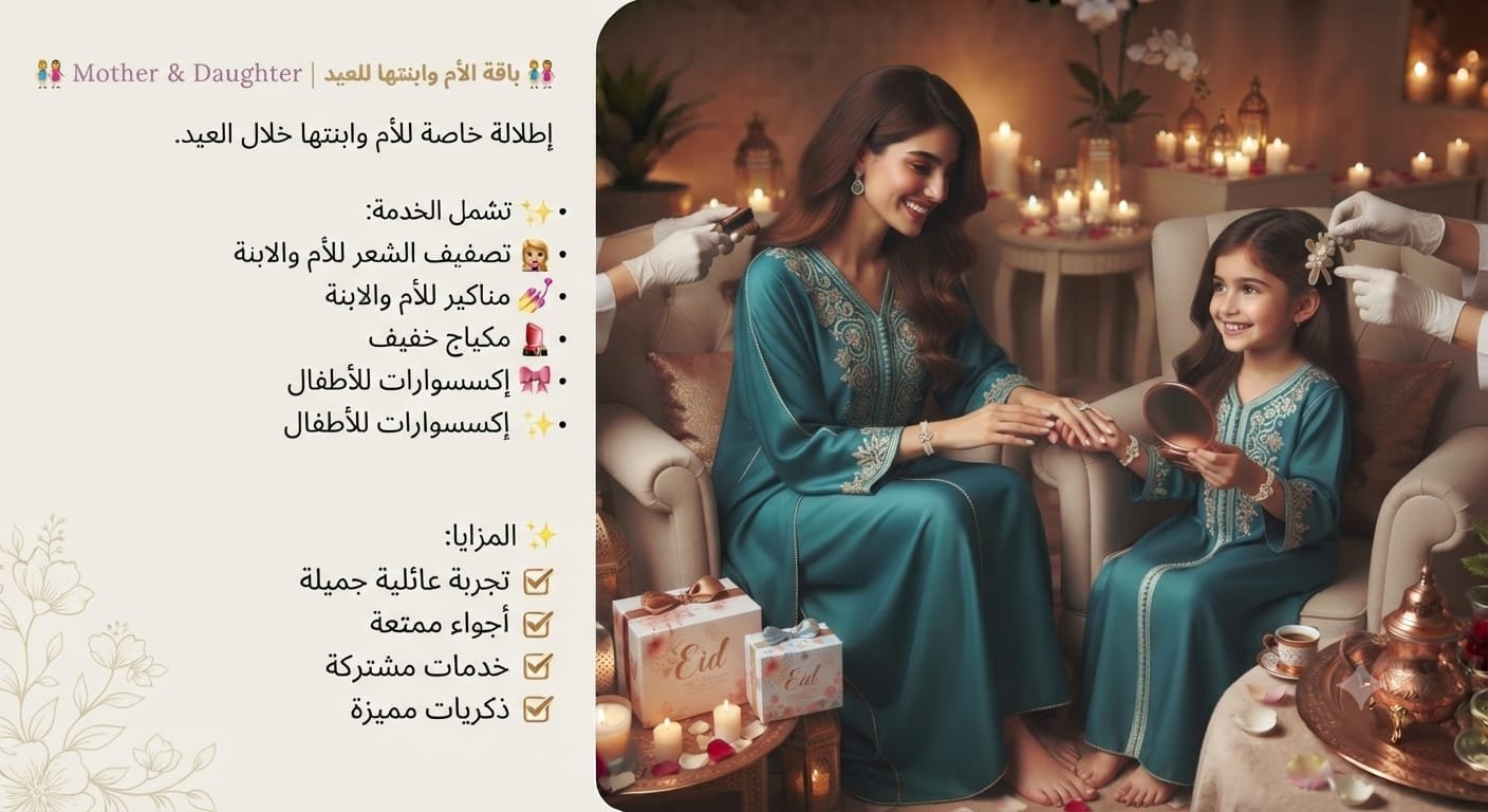 👩‍👧 باقة الأم وابنتها للعيد | Mother & Daughter Eid Package