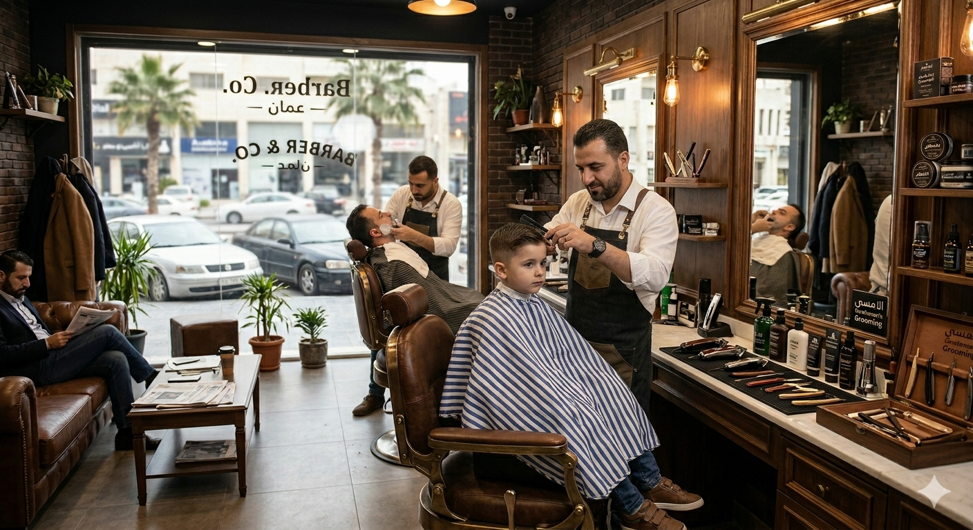 قص مع استشوار مع تلوين  | Haircut with Styling and Coloring