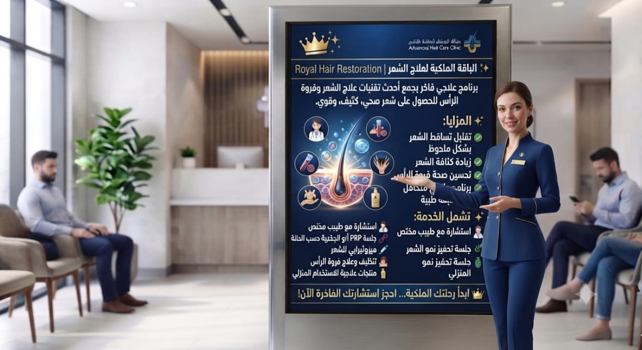 👑✨ الباقة الملكية لعلاج الشعر | Royal Hair Restoration Package