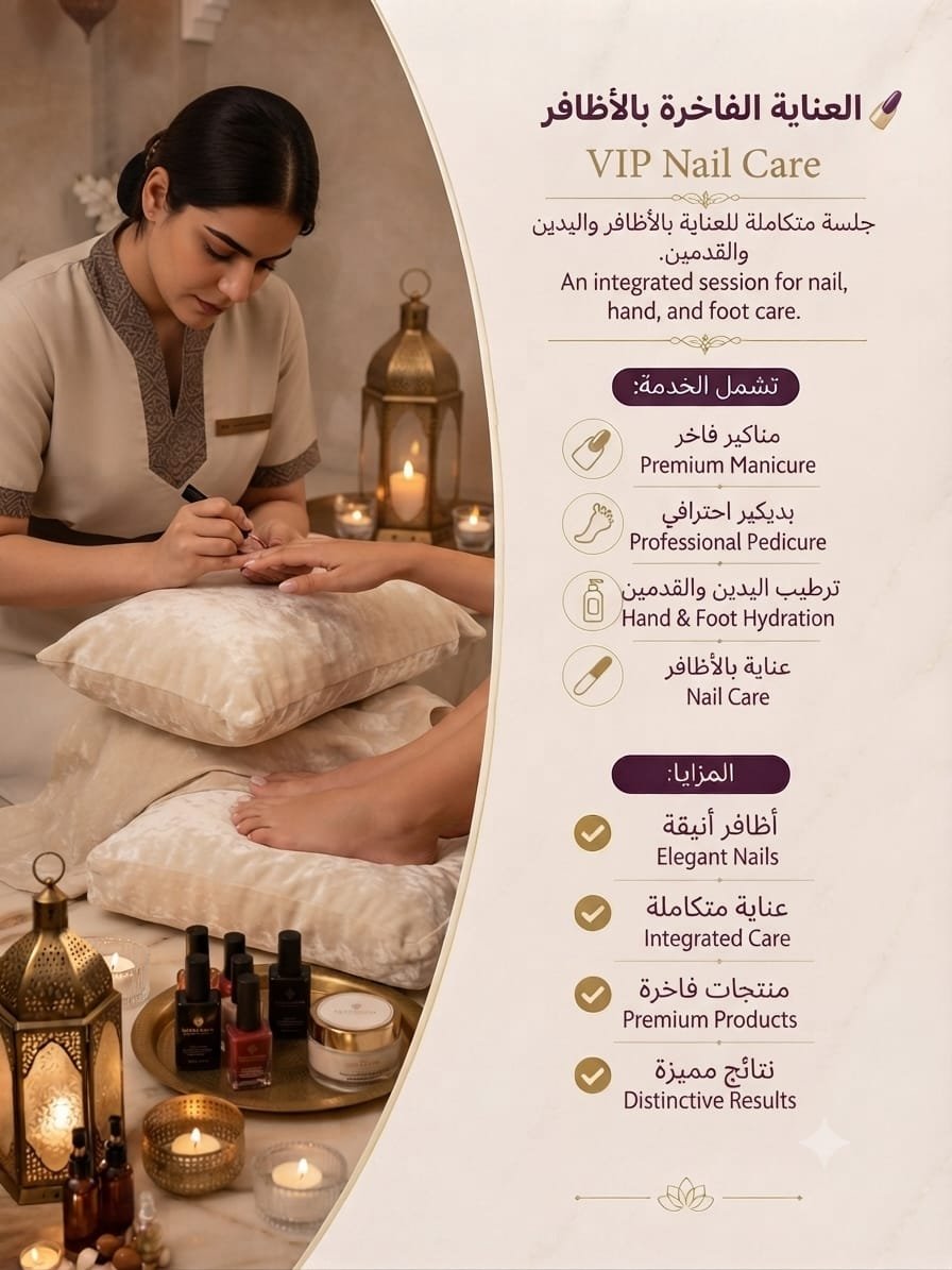 💅 العناية الفاخرة بالأظافر | VIP Nail Care