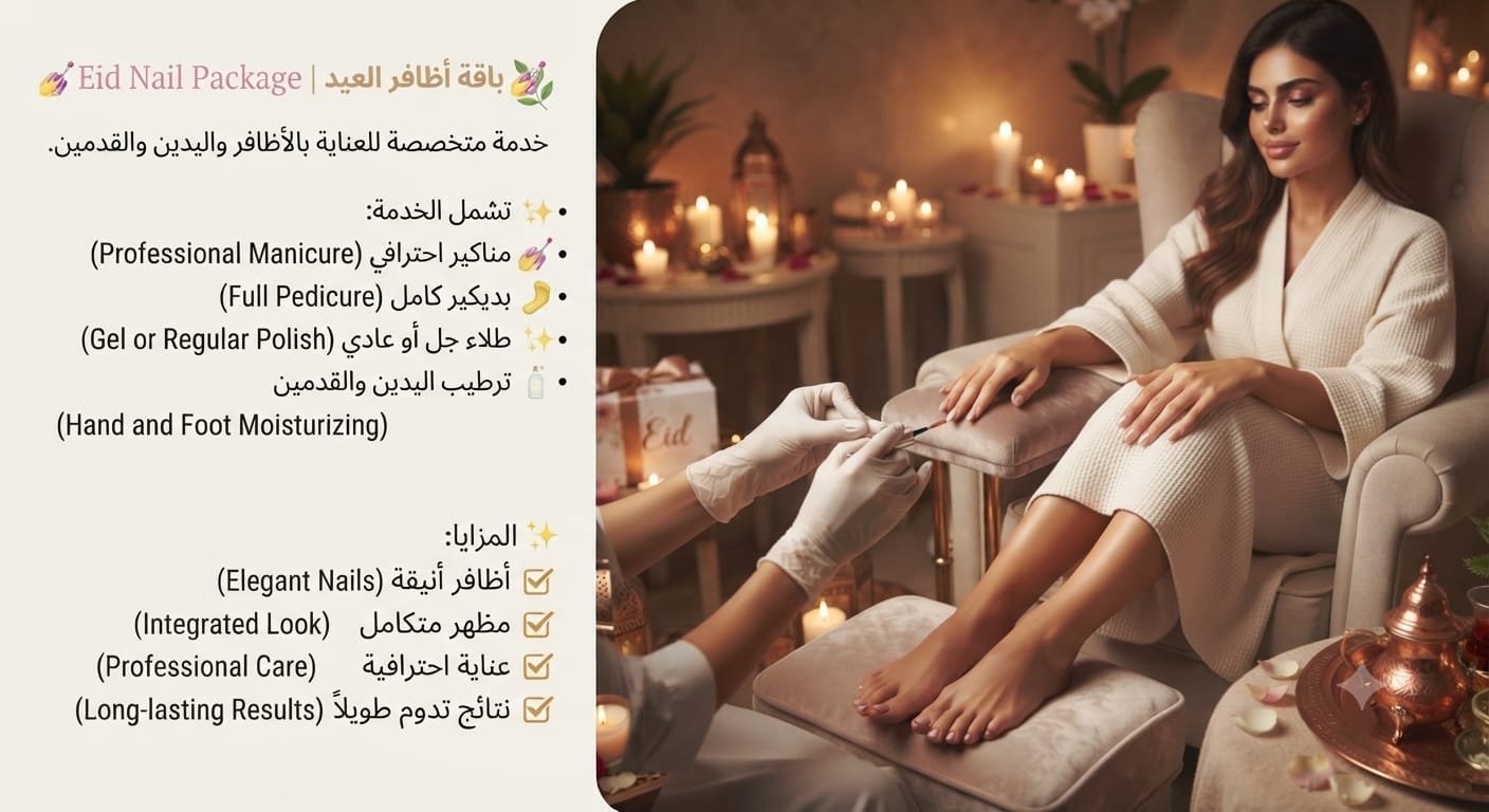 💅 باقة أظافر العيد | Eid Nail Package
