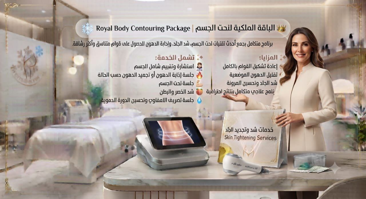 👑✨ الباقة الملكية لنحت الجسم | Royal Body Contouring Package