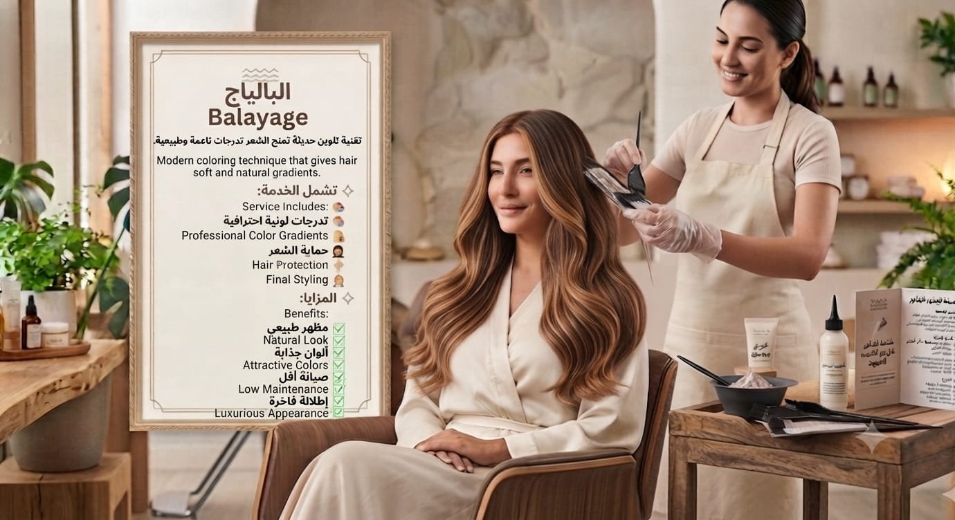 🌟 البالياج | Balayage