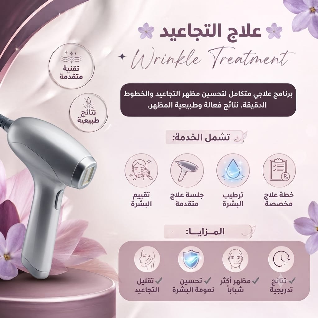 🌸 علاج التجاعيد | Wrinkle Treatment