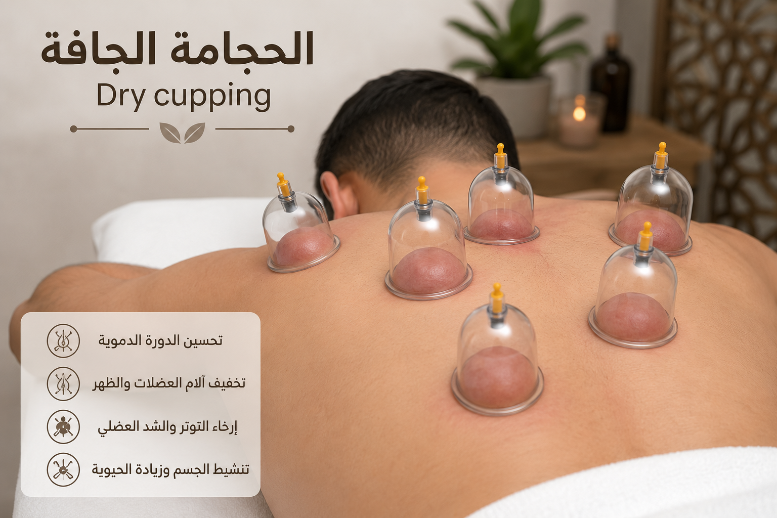 💨 الحجامة الجافة Dry cupping I