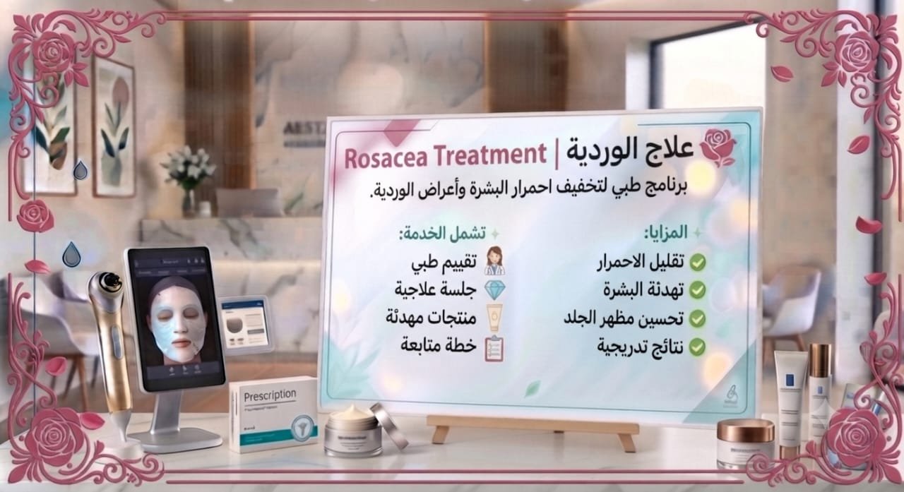 🌹 علاج الوردية | Rosacea Treatment