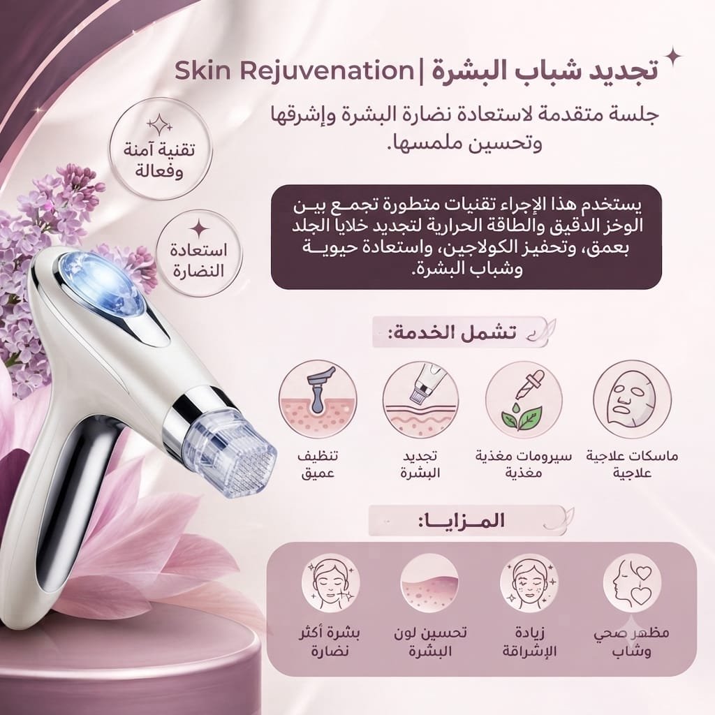 ✨ تجديد شباب البشرة | Skin Rejuvenation
