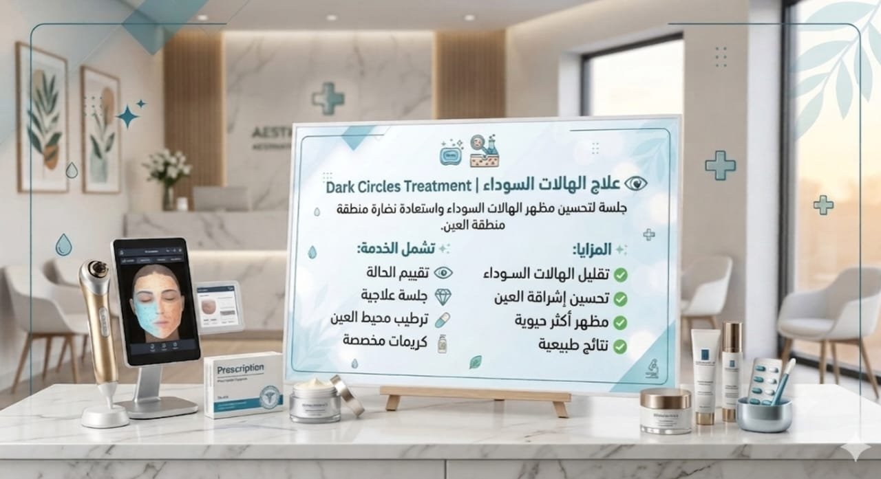👁️ علاج الهالات السوداء | Dark Circles Treatment