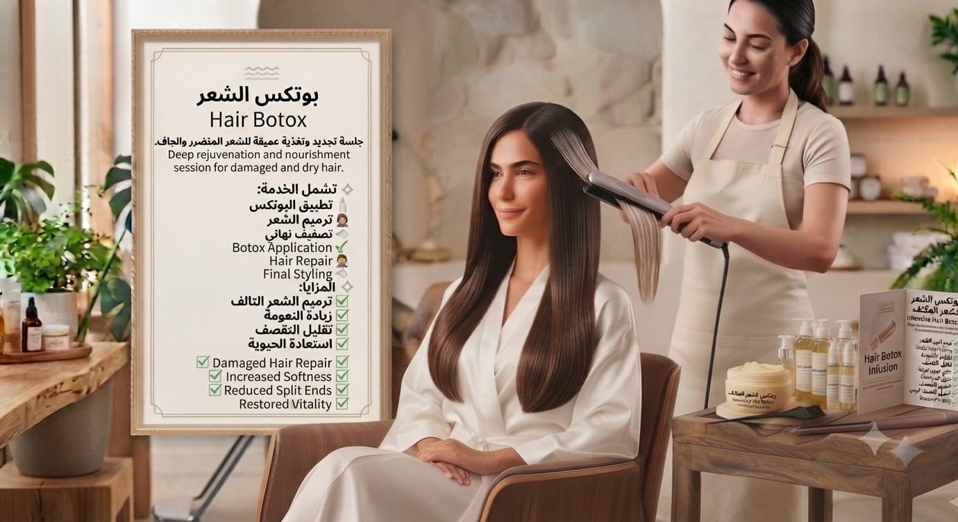 🌿 بوتكس الشعر | Hair Botox