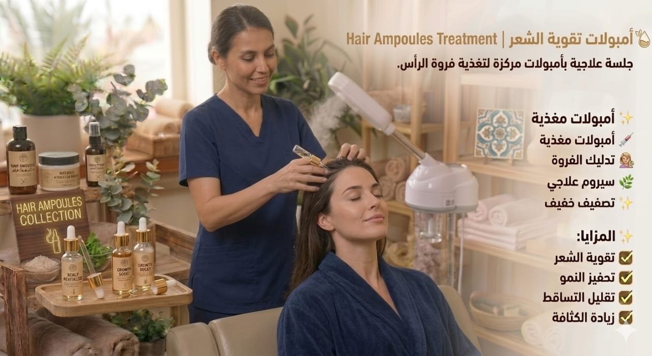 💎 أمبولات تقوية الشعر | Hair Ampoules Treatment