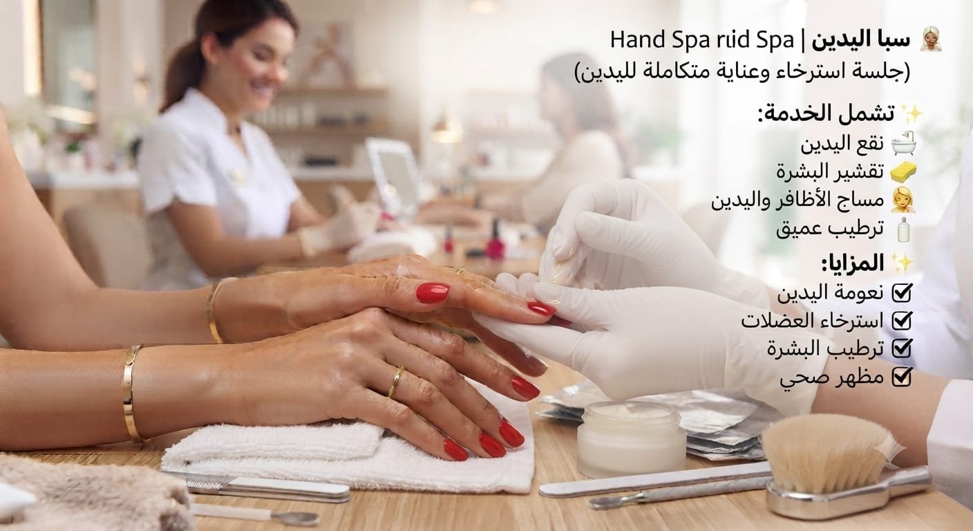 🧖‍♀️ سبا اليدين | Hand Spa