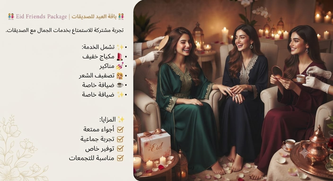 👭 باقة العيد للصديقات | Eid Friends Package