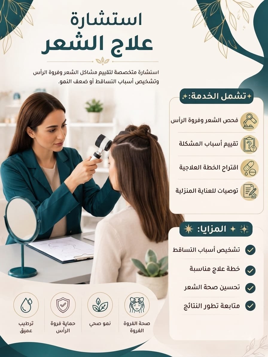 💆 استشارة علاج الشعر | Hair Consultation