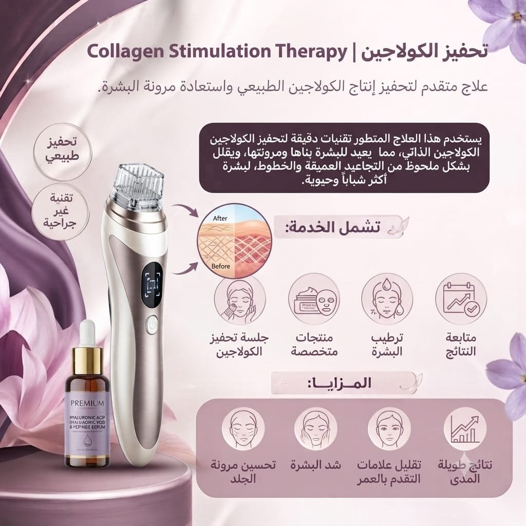 💎 تحفيز الكولاجين | Collagen Stimulation Therapy