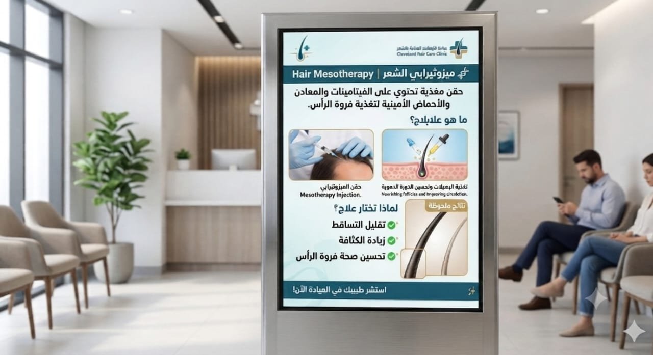 💉 ميزوثيرابي الشعر | Hair Mesotherapy