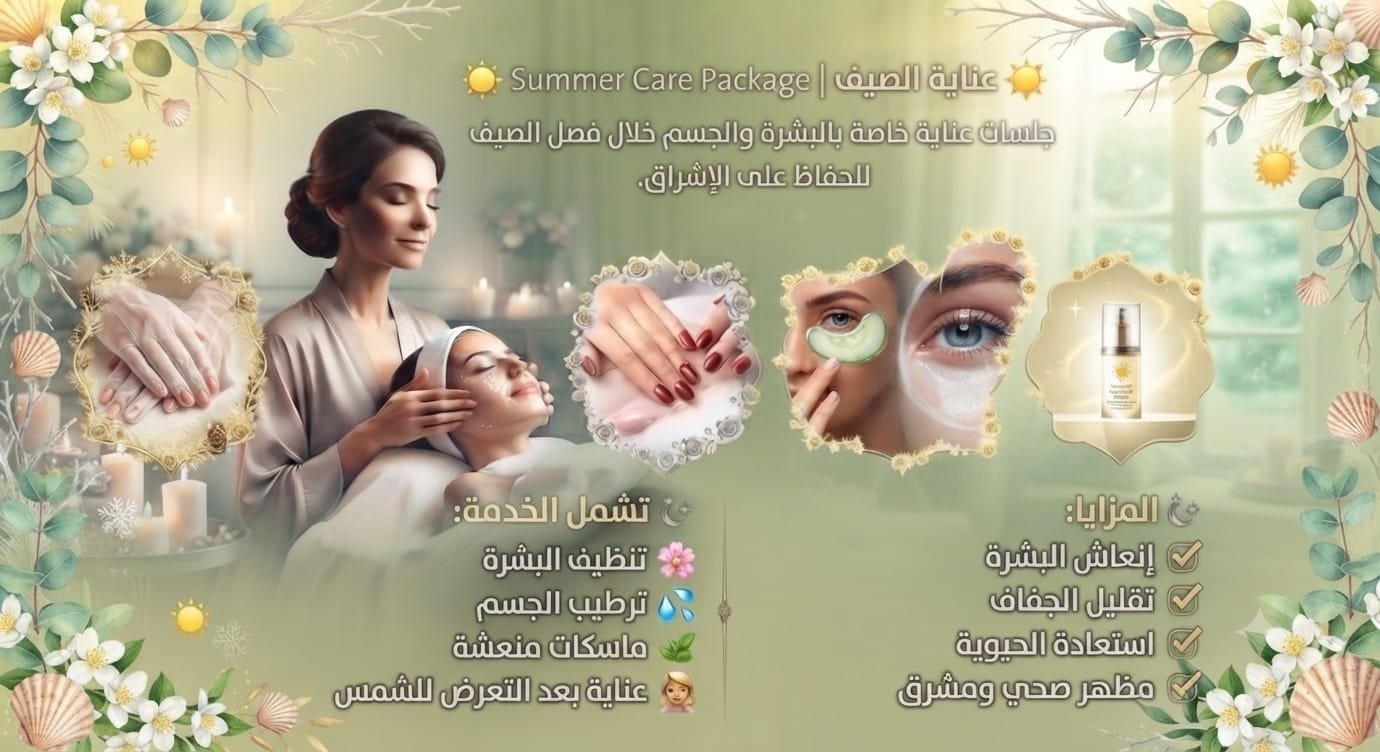 ☀️ عناية الصيف | Summer Care Package