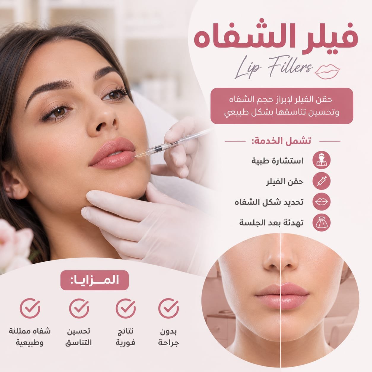 💋 فيلر الشفاه | Lip Fillers
