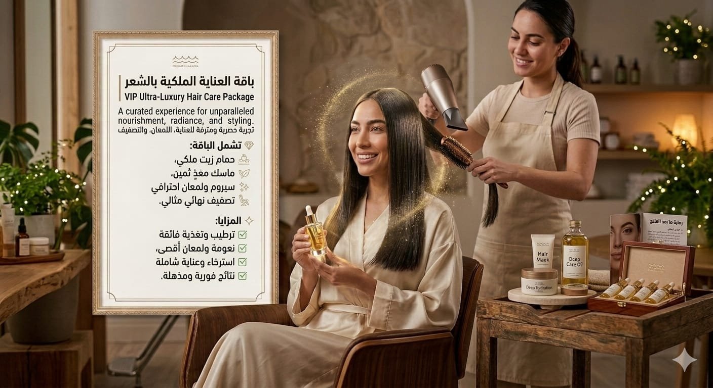 👑 باقة العناية الفاخرة بالشعر | VIP Hair Care Package