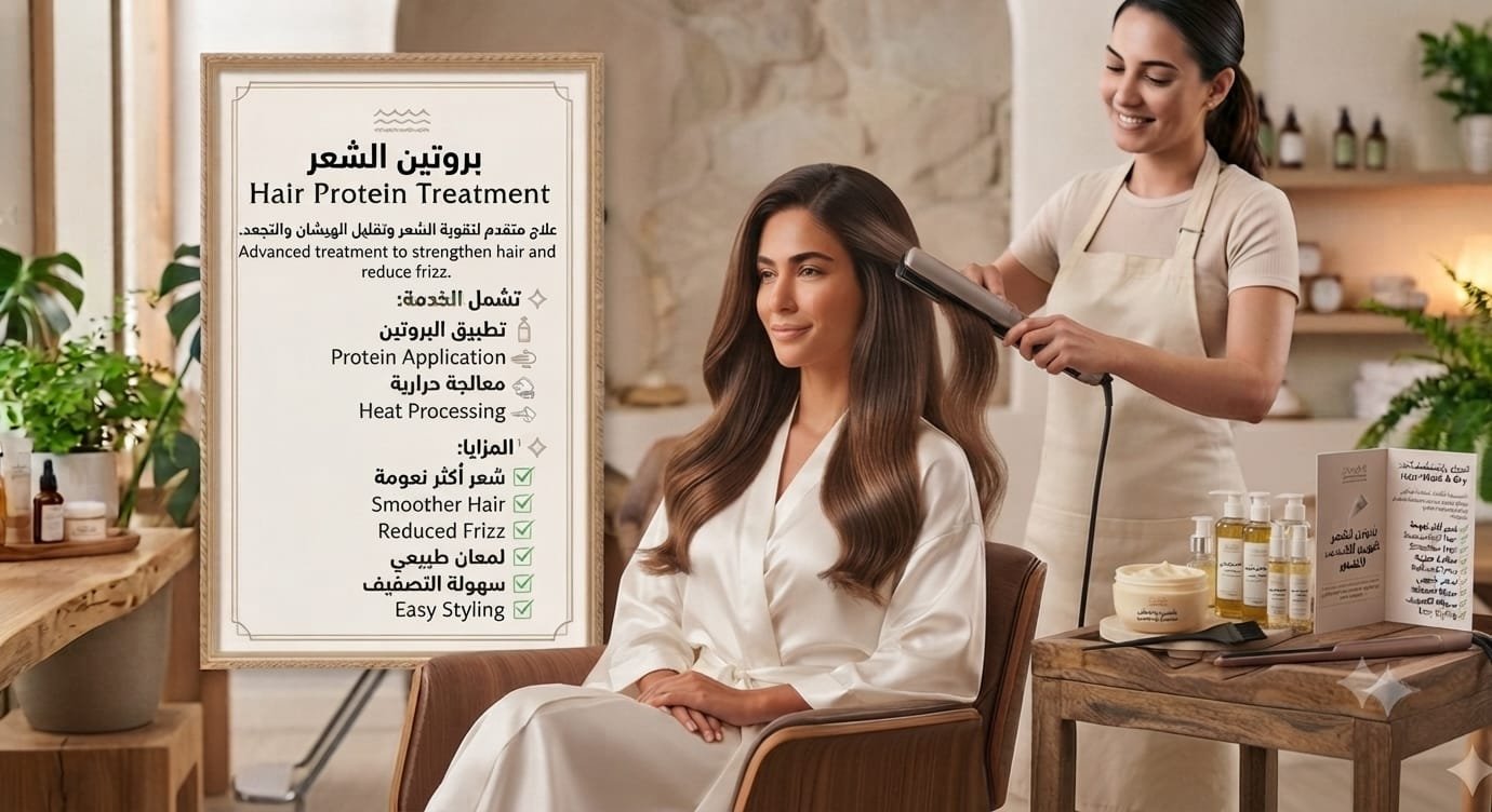 💎 بروتين الشعر | Hair Protein Treatment