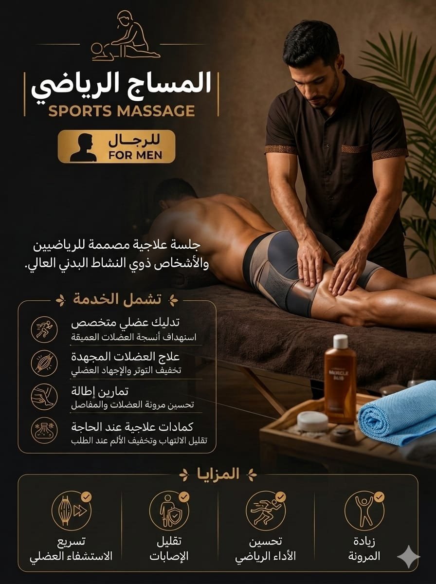 🏃✨ المساج الرياضي | Sports Massage