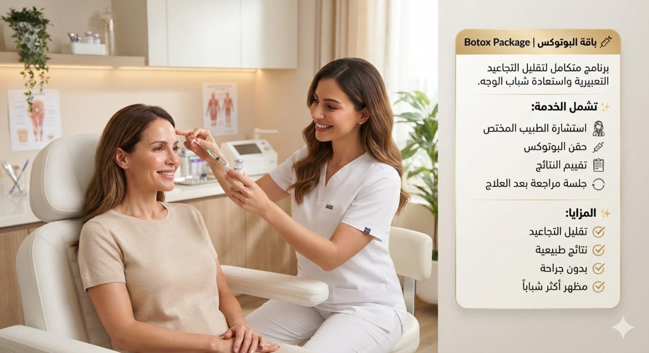 💉 باقة البوتوكس | Botox Package