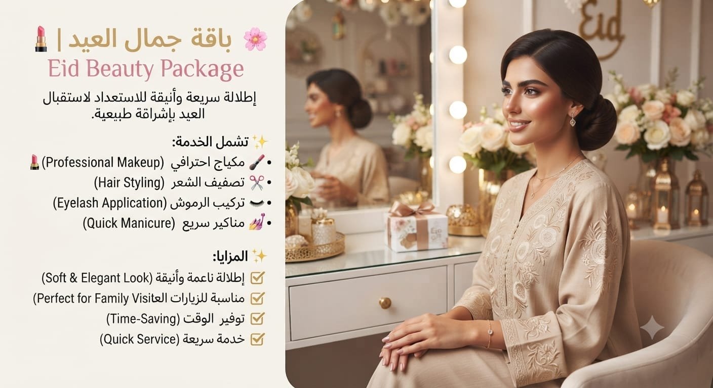 💄 باقة جمال العيد | Eid Beauty Package