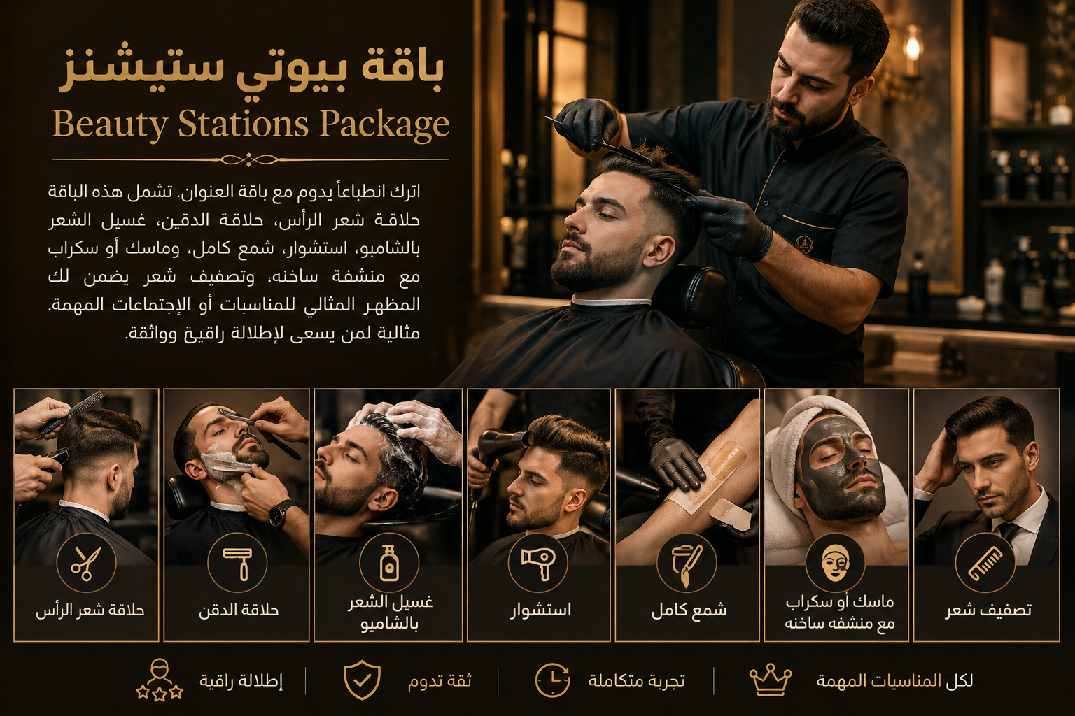 باقة بيوتي ستيشنز | Beauty Stations Package