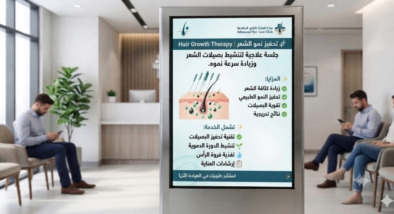 🌿 تحفيز نمو الشعر | Hair Growth Therapy