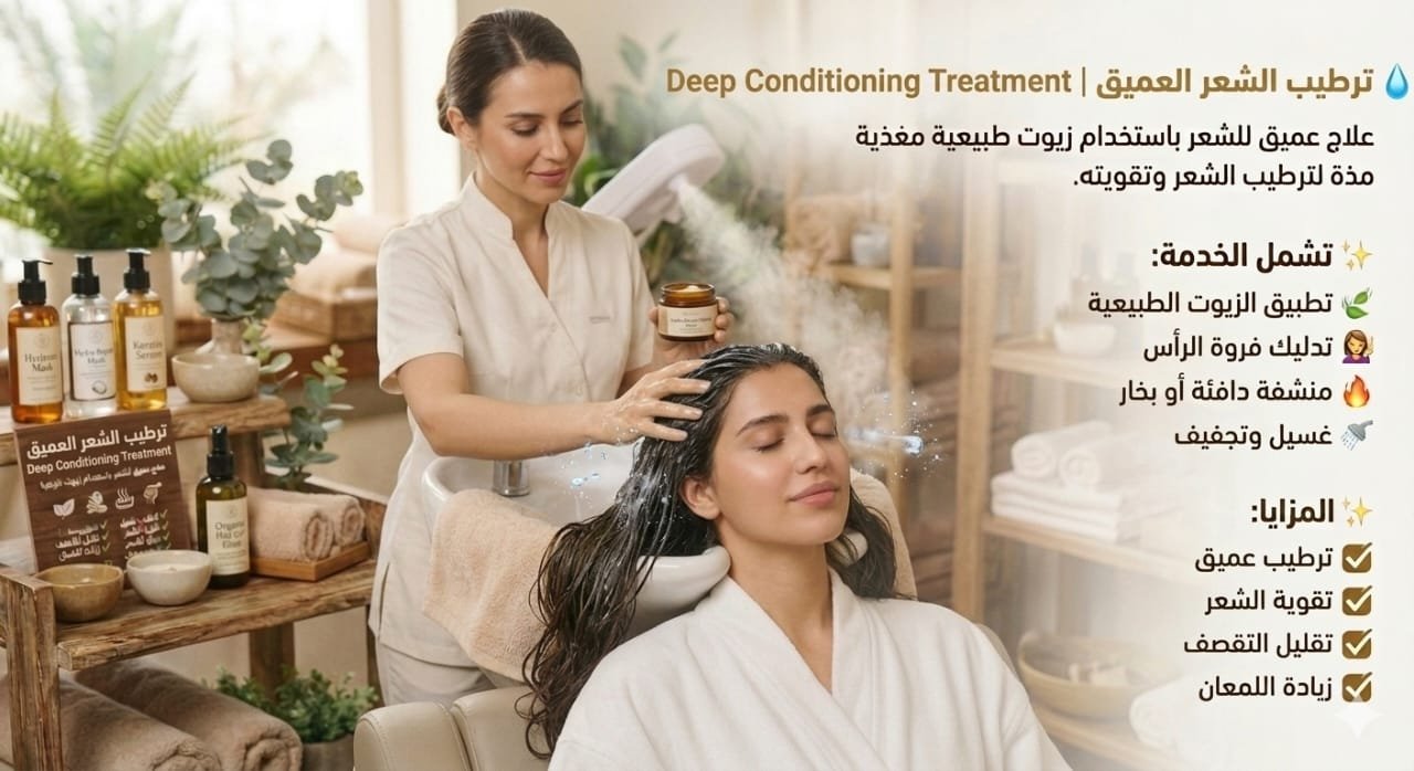 💧 ترطيب الشعر العميق | Deep Conditioning Treatment